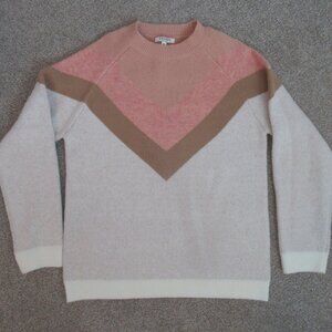 Pink and‎ White Sweater